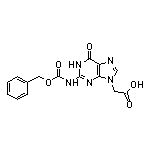 2-[2-(Cbz-amino)-6-oxo-1H-purin-9(6H)-yl]acetic Acid