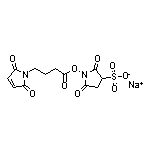 Sodium 1-[[4-(2,5-Dioxo-2,5-dihydro-1-pyrrolyl)butanoyl]oxy]-2,5-dioxopyrrolidine-3-sulfonate