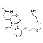 4-[[2-[2-(2-Aminoethoxy)ethoxy]ethyl]amino]-2-(2,6-dioxo-3-piperidyl)isoindoline-1,3-dione
