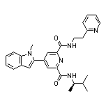 (R)-4-(1-Methyl-2-indolyl)-N2-(3-methyl-2-butyl)-N6-[2-(2-pyridyl)ethyl]pyridine-2,6-dicarboxamide
