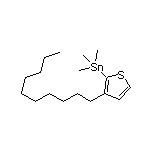 (3-Decyl-2-thienyl)trimethylstannane
