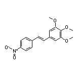 (E)-1,2,3-Trimethoxy-5-(4-nitrostyryl)benzene