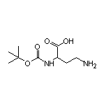 2-(Boc-amino)-4-aminobutanoic Acid