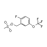 2-Fluoro-5-(trifluoromethoxy)benzyl Methanesulfonate