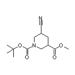 Methyl 1-Boc-5-cyanopiperidine-3-carboxylate