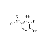 3-Bromo-2-fluoro-6-nitroaniline