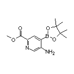 5-Amino-2-(methoxycarbonyl)pyridine-4-boronic Acid Pinacol Ester