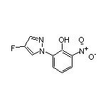 2-(4-Fluoro-1-pyrazolyl)-6-nitrophenol