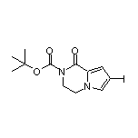 2-Boc-7-iodo-3,4-dihydropyrrolo[1,2-a]pyrazin-1(2H)-one
