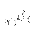 1-Boc-4-acetylpyrrolidin-3-one