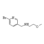 N-[(6-Bromo-3-pyridyl)methyl]-2-methoxyethanamine