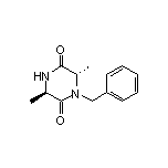 (3R,6S)-1-Benzyl-3,6-dimethylpiperazine-2,5-dione