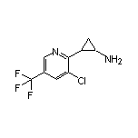 2-[3-Chloro-5-(trifluoromethyl)-2-pyridyl]cyclopropanamine