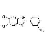 3-(5,6-Dichloro-2-benzimidazolyl)aniline
