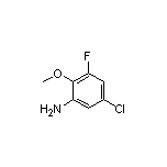 5-Chloro-3-fluoro-2-methoxyaniline