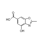 4-Hydroxy-2-methylbenzoxazole-6-carboxylic Acid