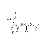 Methyl 4-(Boc-amino)thiophene-3-carboxylate