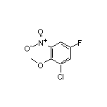 2-Chloro-4-fluoro-6-nitroanisole