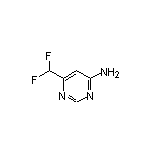 4-Amino-6-(difluoromethyl)pyrimidine