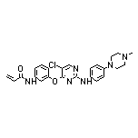 N-[3-[[5-Chloro-2-[[4-(4-methyl-1-piperazinyl)phenyl]amino]-4-pyrimidinyl]oxy]phenyl]acrylamide