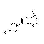 1-(3-Methoxy-4-nitrophenyl)-4-piperidone