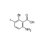 6-Amino-2-bromo-3-iodobenzoic Acid