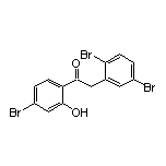 1-(4-Bromo-2-hydroxyphenyl)-2-(2,5-dibromophenyl)ethanone