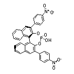 (11bR)-4-Hydroxy-2,6-bis(4-nitrophenyl)dinaphtho[2,1-d:1’,2’-f][1,3,2]dioxaphosphepine 4-Oxide