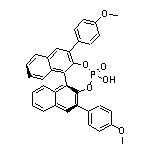 (11bS)-4-Hydroxy-2,6-bis(4-methoxyphenyl)dinaphtho[2,1-d:1’,2’-f][1,3,2]dioxaphosphepine 4-Oxide