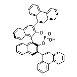 (11bS)-4-Hydroxy-2,6-di(phenanthren-9-yl)dinaphtho[2,1-d:1’,2’-f][1,3,2]dioxaphosphepine 4-Oxide