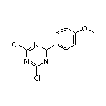 2,4-Dichloro-6-(4-methoxyphenyl)-1,3,5-triazine