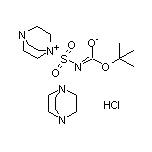 (E)-tert-Butyl 1,4-Diazabicyclo[2.2.2]octan-1-ium-1-ylsulfonylcarbonimidate compound with 1,4-Diazabicyclo[2.2.2]octane (1:1) Hydrochloride
