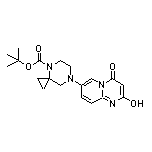 tert-Butyl 7-(2-Hydroxy-4-oxo-4H-pyrido[1,2-a]pyrimidin-7-yl)-4,7-diazaspiro[2.5]octane-4-carboxylate