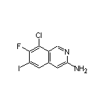 8-Chloro-7-fluoro-6-iodoisoquinolin-3-amine