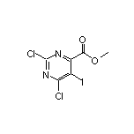 Methyl 2,6-Dichloro-5-iodopyrimidine-4-carboxylate