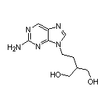 2-[2-(2-Amino-9H-purin-9-yl)ethyl]propane-1,3-diol