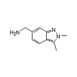 2,3-Dimethyl-2H-indazole-6-methanamine