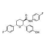 (2R,3R,6S)-N,6-Bis(4-fluorophenyl)-2-(4-hydroxyphenyl)tetrahydro-2H-pyran-3-carboxamide