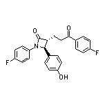 (3R,4S)-1-(4-Fluorophenyl)-3-[3-(4-fluorophenyl)-3-oxopropyl]-4-(4-hydroxyphenyl)azetidin-2-one