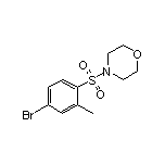 4-[(4-Bromo-2-methylphenyl)sulfonyl]morpholine