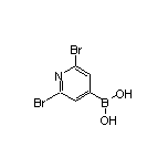 2,6-Dibromopyridine-4-boronic Acid