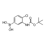 3-(Boc-amino)-4-chlorophenylboronic Acid