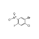 1-Bromo-2-chloro-4-iodo-5-nitrobenzene