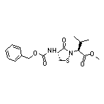 Methyl (S)-2-[(R)-4-[[(Benzyloxy)carbonyl]amino]-3-oxoisothiazolidin-2-yl]-3-methylbutanoate