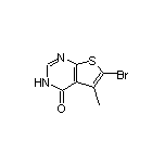 6-Bromo-5-methylthieno[2,3-d]pyrimidin-4(3H)-one