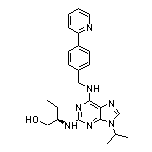 (R)-2-[[9-Isopropyl-6-[[4-(2-pyridyl)benzyl]amino]-2-purinyl]amino]-1-butanol
