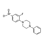 1-(2-Fluoro-4-nitrophenyl)-4-phenylpiperazine