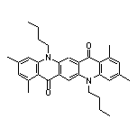 5,12-Dibutyl-1,3,8,10-tetramethylquinolino[2,3-b]acridine-7,14(5H,12H)-dione