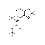N-Boc-1-(2,2-difluorobenzo[d][1,3]dioxol-5-yl)cyclopropanamine