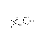 N-(3-Pyrrolidinyl)methanesulfonamide